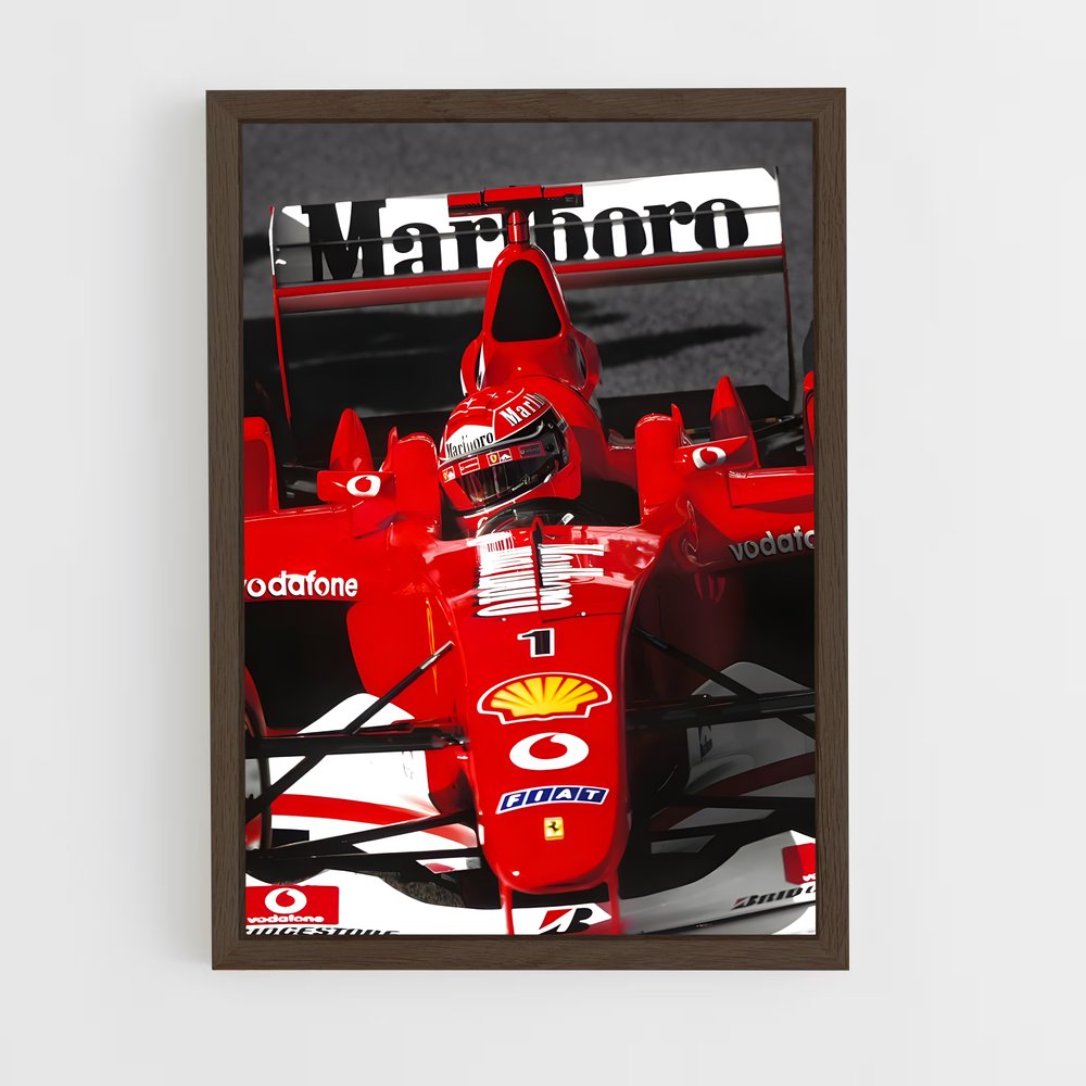 Poster Ferrari 2013 – affiche Voitures de Formule 1 (vue 5)